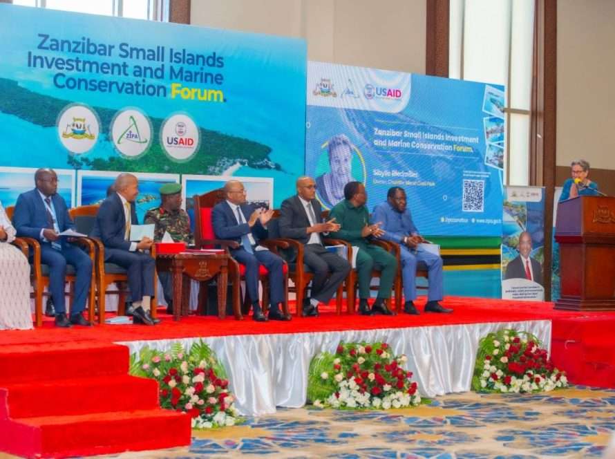 best time to visit, CHICOP Director Sibylle speaks at Zanzibar Small Islands Investment and Marine Conservation Forum
