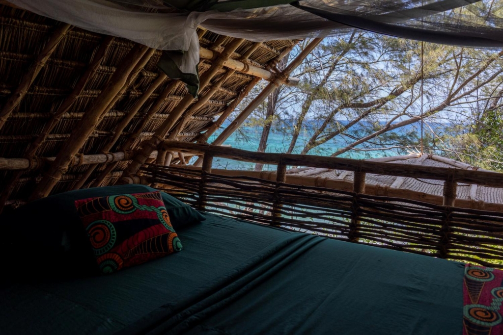 Accommodation on Chumbe Island Zanzibar, Accommodation