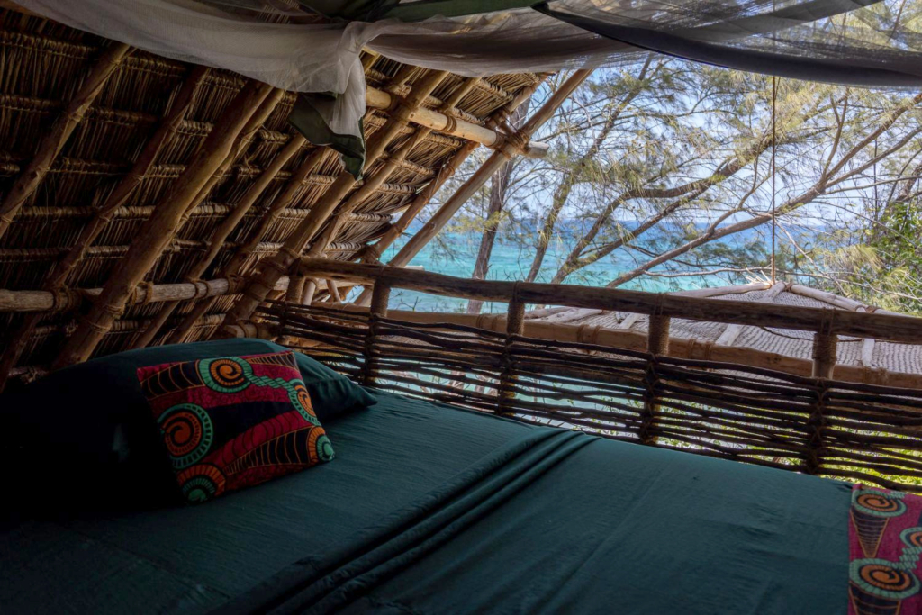 Accommodation on Chumbe Island Zanzibar, Accommodation